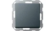 Wyłączniki światła i elektryczne - Gira Wyłącznik krzyżowy Gira System 55 antracyt - miniaturka - grafika 1