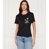 Koszulki i topy damskie - HUGO T-shirt Destrel_2 | Loose fit - miniaturka - grafika 1