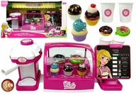Zabawki AGD - LEANToys Zestaw Kawiarnia Cukiernia ze Światłem i Dźwiękami 5147 - miniaturka - grafika 1