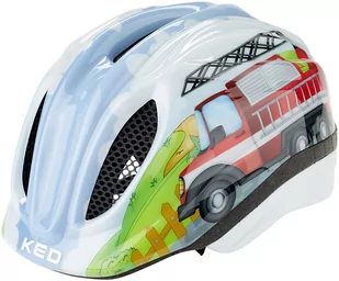 KED Meggy Trend Kask rowerowy Dzieci, fire truck S/M 49-55cm 2020 Kaski dla dzieci 13304138133 - Kaski rowerowe - miniaturka - grafika 1