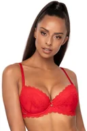 Biustonosze - Biustonosz push-up Mat 0198/11/1 Estelle czerwony - miniaturka - grafika 1