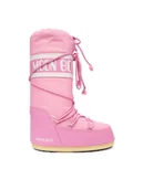 Buty dla chłopców - Moon Boot Śniegowce 80D1400440 D Różowy - miniaturka - grafika 1