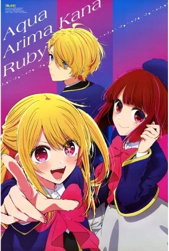 Plakat Anime Manga Oshi no Ko OK_022 A2 (custom)