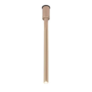 Metalowa sufitowa lampa sopel ALHA 9677 Dohar do gabinetu platynowa - Lampy sufitowe - miniaturka - grafika 1