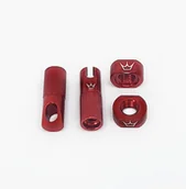 Części rowerowe - Peaty's Peaty's X Chris King MK2 Accessory Kit for Tubeless Valves, red  2021 Wentyle i akcesoria PE-PTV2-ACCS-RED - miniaturka - grafika 1