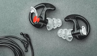 SureFire - Zatyczki do uszu EarPro EP4 Sonic Defenders Plus - Czarny - EP4-BK-MPR - Ochrona oczu i twarzy - miniaturka - grafika 2