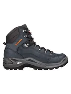 Buty trekkingowe męskie - LOWA Skórzane buty turystyczne "Renegade LL Mid" w kolorze granatowym - miniaturka - grafika 1