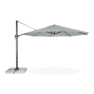 Parasole ogrodowe - Parasol Do Ogrodu Doppler Ravenna 400 Grey - miniaturka - grafika 1