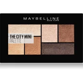 Cienie do powiek - Maybelline The City Mini cienie do powiek 6 g 400 Rooftop Bronzes - miniaturka - grafika 1