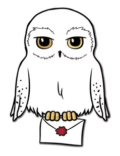 ERT Group, Magnes Harry Potter - Hedwiga - Dekoracje domu - miniaturka - grafika 1
