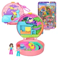 Lalki dla dziewczynek - Polly Pocket Kompaktowa Przygoda W Rio Pudełko Z Akcesoriami - miniaturka - grafika 1