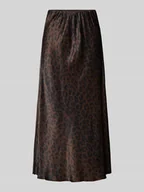 Spódnice - Spódnica midi z satyny model ‘Romi’ - miniaturka - grafika 1