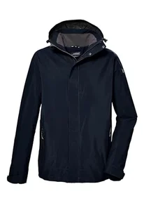 killtec Męska kurtka funkcyjna/kurtka outdoorowa z odpinanym kapturem KOS 87 MN JCKT_XENIOS, granatowa, XL, 43281-000 - Kurtki męskie - miniaturka - grafika 1