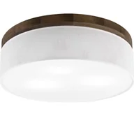 Lampy sufitowe - Brilagi - Plafon BELLADONNA 3xE27/15W/230V śr. 50 cm biały/dąb - miniaturka - grafika 1