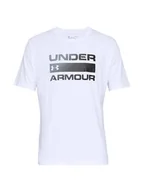Koszulki sportowe męskie - Under Armour Koszulka funkcyjna w kolorze białym - miniaturka - grafika 1