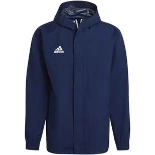 Adidas, Kurtka ENTRADA 22 AW Jacket H57472, L, granatowy - Kurtki i kamizelki sportowe męskie - miniaturka - grafika 1