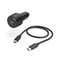 Ładowarki do telefonów - Hama Power Delivery PD Qualcomm 30W + USB A + TypeC 210522 - miniaturka - grafika 1