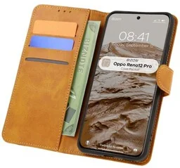 Bizon Etui z klapką Case Pocket do Oppo Reno 12 Pro, brązowe - Etui i futerały do telefonów Bizon Etui z klapką Case Pocket do Oppo Reno 12 Pro, brązowe - Etui i futerały do telefonów - miniaturka - grafika 1