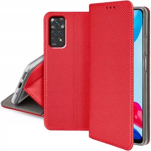 OEM Kabura Smart Case Book Do Xiaomi Redmi Note 11 / 11s Czerwony - Etui i futerały do telefonów - miniaturka - grafika 1