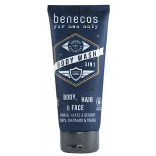 Benecos benecos: Men Body Wash 3in1 (200 ML) B09430 - Kosmetyki do pielęgnacji twarzy męskie - miniaturka - grafika 1