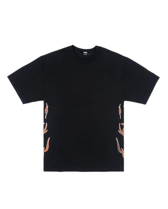 T-shirt Męski VANS Dayana Side Tribal SS T Black VN000S19BLK1 L