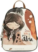 Plecaki - A196 Anekke plecak średni 3 komorowy Alma Memories - miniaturka - grafika 1