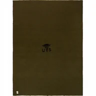 Koce - KOC US ARMY MEDICAL WOOL BLANKET REPRODUKCJA MIL-TEC WEŁNIANY 225X165 CM - miniaturka - grafika 1