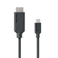 Adaptery i przejściówki - ALOGIC EL2UCHD-01 adapter kablowy 1 m USB Type-C HDMI Czarny - miniaturka - grafika 1