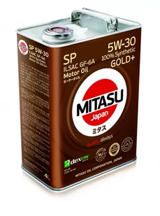 MITASU GOLD PLUS SP 5W-30 ILSAC GF-6A - MJ-P01 - 4L - Oleje silnikowe - miniaturka - grafika 1