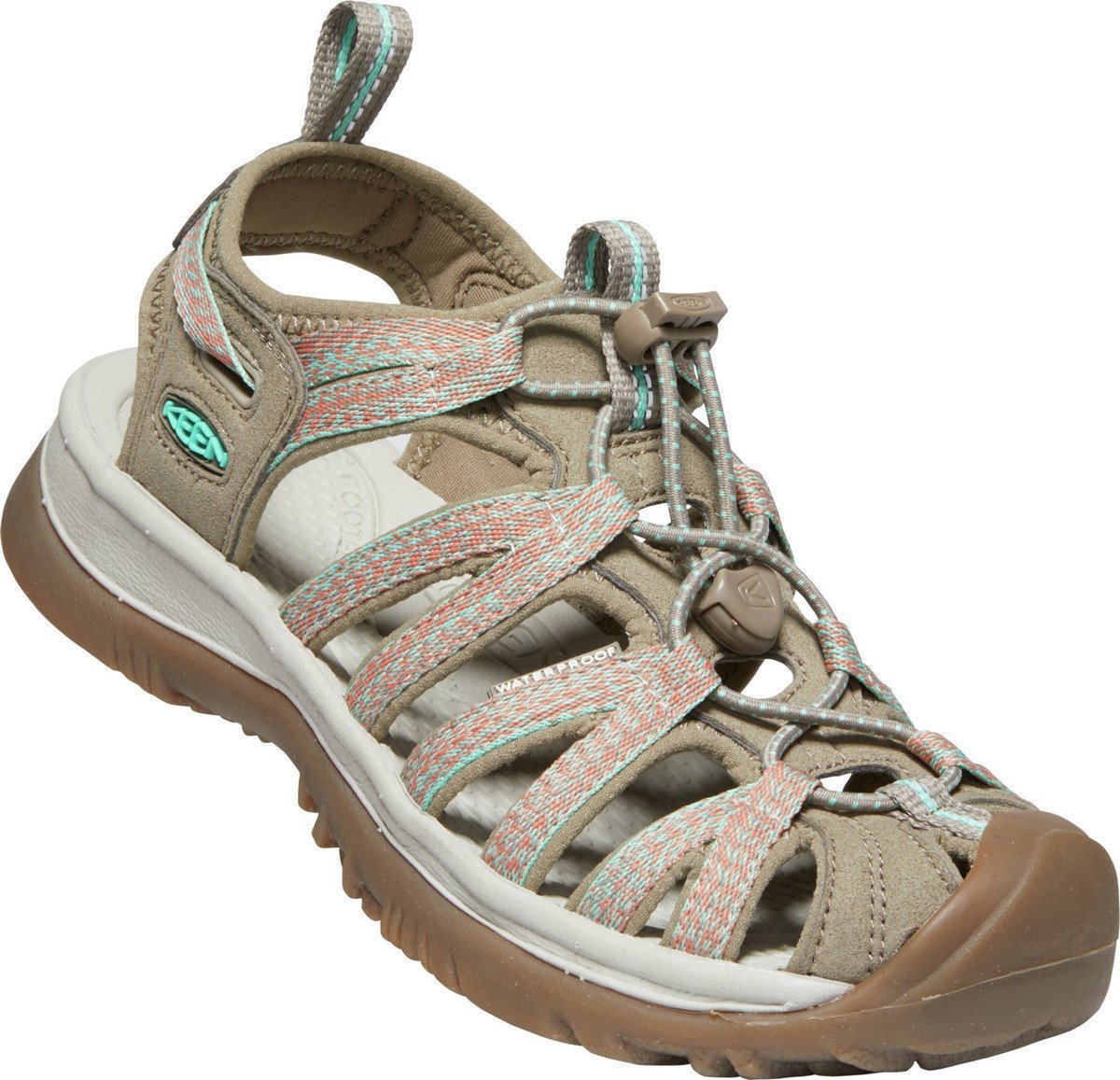 Keen damskie sandały WHISPER TAUPE/CORAL 1022810 38