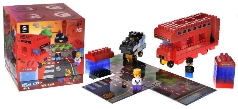 Gigo Klocki konstrukcyjne Blocks&Steps Miejskie trasy