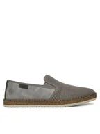 Półbuty męskie - Rieker Półbuty B5265-43 Szary - miniaturka - grafika 1