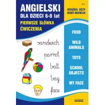 Literat Angielski dla dzieci 6-8 lat, Pierwsze słówka. Ćwiczenia. Książka uczy, bawi, rozwija. Wyd. 2 - JOANNA BEDNARSKA - Książki do nauki języka angielskiego - miniaturka - grafika 1