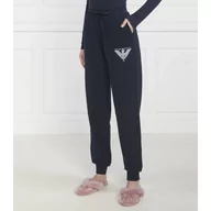 Dresy damskie - Emporio Armani Spodnie dresowe | Regular Fit - miniaturka - grafika 1