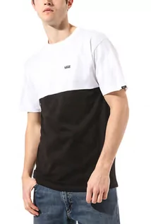 Koszulki dla chłopców - Vans COLORBLOCK black/white koszulka męska - M - grafika 1