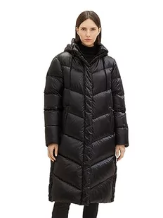 TOM TAILOR Damska kurtka 1037573, 14482-Deep Black, L, 14482 – Deep Black, L - Kurtki damskie - miniaturka - grafika 1