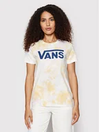 Koszulki i topy damskie - Vans T-Shirt Logo Wash Crew VN0A7RSB Kolorowy Regular Fit - miniaturka - grafika 1