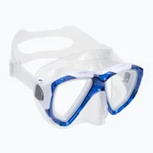 Maski do nurkowania - Maska do snorkelingu Mares Trygon blue/clear - miniaturka - grafika 1
