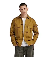 Koszule męskie - G-STAR RAW Męska koszula z 2 kieszeniami Relaxed Ls Button Down Shirt, brązowy (Tobacco D22967-d190-248), XL - miniaturka - grafika 1