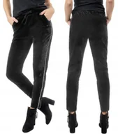 Spodnie damskie - Ciepłe Spodnie Damskie Ocieplane Zimę 30904 XL/XXL - miniaturka - grafika 1