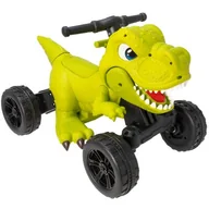 Pojazdy elektryczne dla dzieci - Pojazd elektryczny EVO Dino Quad Zielony - miniaturka - grafika 1