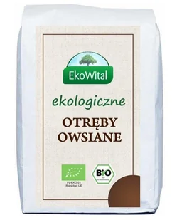 Otręby owsiane BIO 500 g EkoWital - Płatki śniadaniowe i musli - miniaturka - grafika 1