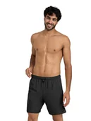 Kąpielówki męskie - Arena Szorty kąpielowe w kolorze czarnym - miniaturka - grafika 1