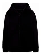 Bluzy dla chłopców - Chłopięca bluza z kapturem czarna z nadrukiem bałwanka Tup Tup - miniaturka - grafika 1