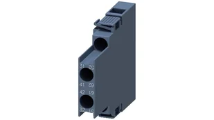 Siemens Blok styków pomocniczych 2NC, mont z boku do stycz. 3RT202, w wiel. S0, 3RH2921-1DA02 - Bezpieczniki elektryczne - miniaturka - grafika 1