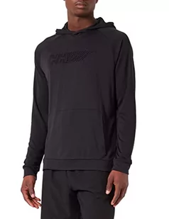 Helly Hansen Męska bluza z kapturem Tech Lite, 990, czarna, M - Bluzy męskie - miniaturka - grafika 1