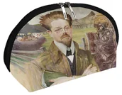 Kosmetyczki, organizery i kuferki - Kosmetyczka Portret Władysława Reymonta Jacek Malczewski - miniaturka - grafika 1