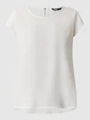 Bluzki damskie - Bluzka w jednolitym kolorze - miniaturka - grafika 1