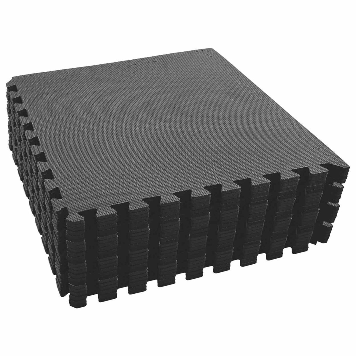 vidaXL Mata podłogowa do basenu 24 pcs Czarny 8,64 ㎡ Pianka EVA
