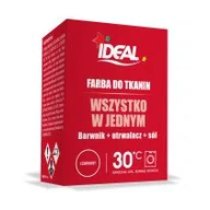 Środki do prania - Ideal Farba do tkanin czerwona All in one Mini 230 g - miniaturka - grafika 1